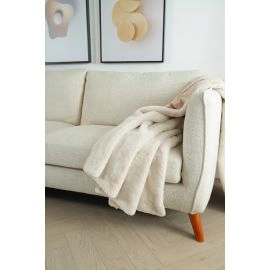 Pläd Cat Beige