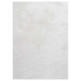 Tvättbar Mjuk Ryamatta Fluffy Offwhite