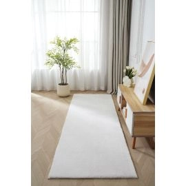 Gångmatta Fluffy Offwhite