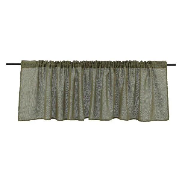 Denna produkten heter Vardoft, tillverkad av Polyester material med en vacker Grön färg - SE Mattor