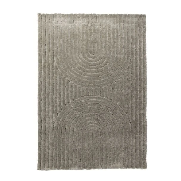 Denna produkten heter Pinta, tillverkad av Polyester material med en vacker Greige färg - SE Mattor