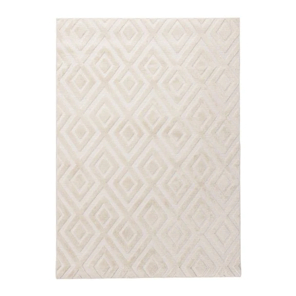 Denna produkten heter Miro, tillverkad av Polyester material med en vacker Vit färg - SE Mattor