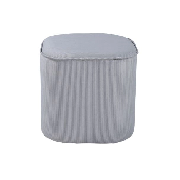 Sittpuff Adela Corduroy Grå