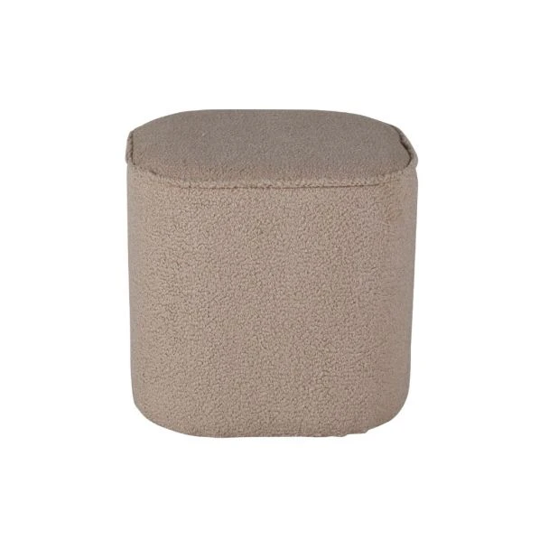 Sittpuff Adela Teddy Beige