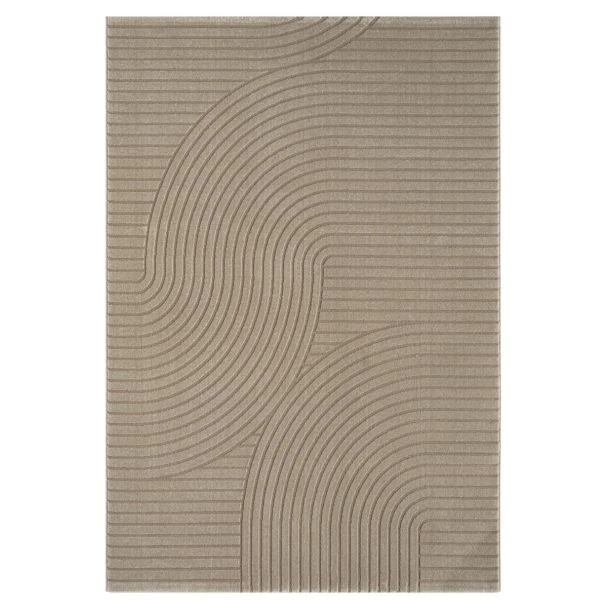 Denna produkten heter Bella Spin, tillverkad av Polyester & Polypropylen material med en vacker Mörkbeige färg - SE Mattor