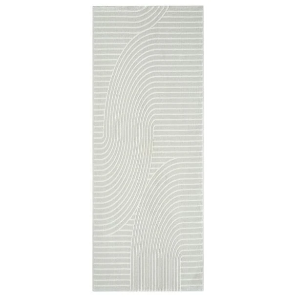 Denna produkten heter Bella Spin, tillverkad av Polyester & Polypropylen material med en vacker Offwhite färg - SE Mattor