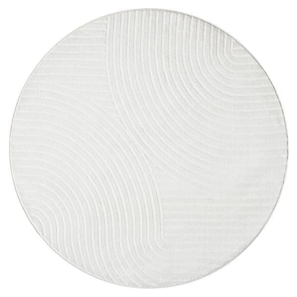 Denna produkten heter Bella Spin, tillverkad av Polyester & Polypropylen material med en vacker Offwhite färg - SE Mattor