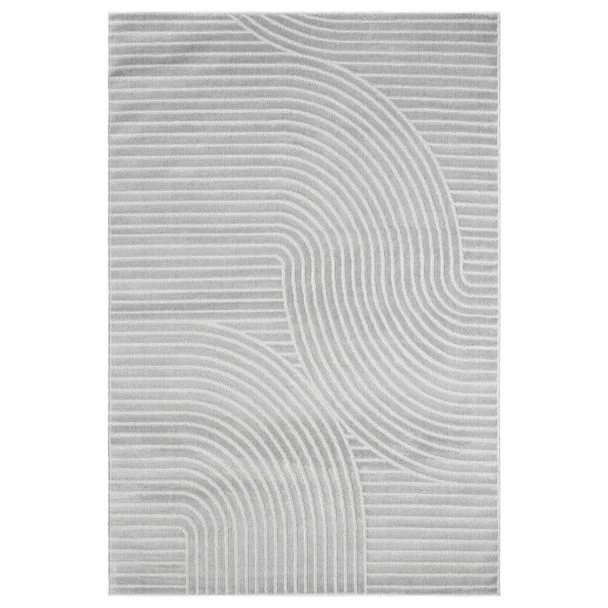 Denna produkten heter Bella Spin, tillverkad av Polyester & Polypropylen material med en vacker Grå färg - SE Mattor