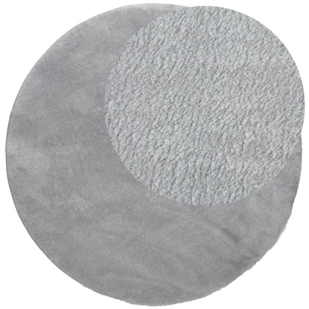 Denna produkten heter Cloudy, tillverkad av Polyester material med en vacker Silver färg - SE Mattor