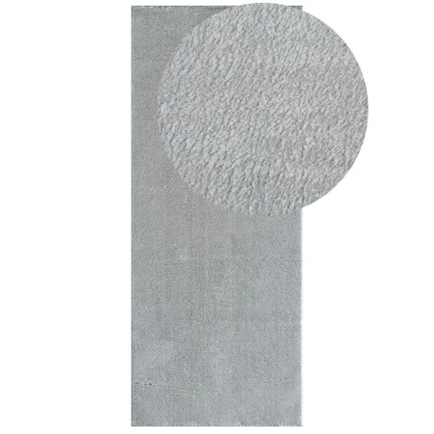 Denna produkten heter Cloudy, tillverkad av Polyester material med en vacker Silver färg - SE Mattor
