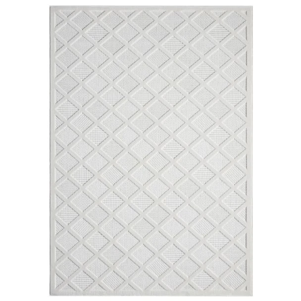 Denna produkten heter Kino Nexo, tillverkad av Polypropylen material med en vacker Offwhite färg - SE Mattor