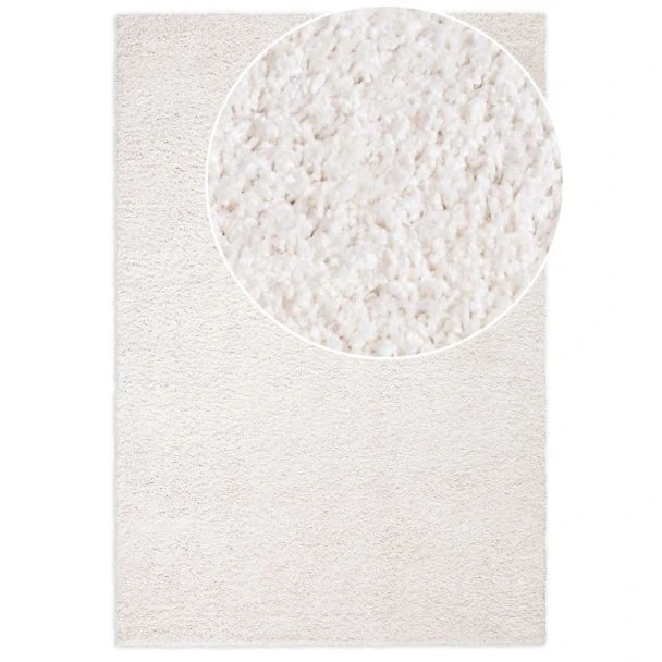 Denna produkten heter Lazy, tillverkad av Polypropylen material med en vacker Offwhite färg - SE Mattor