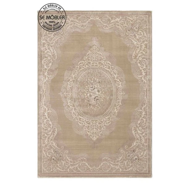 Denna produkten heter Elite, tillverkad av Polypropylen material med en vacker Beige färg - SE Mattor