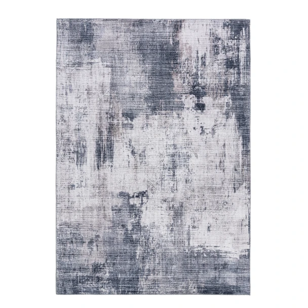 Denna produkten heter Miracle Lago, tillverkad av Polyester material med en vacker Grå färg - SE Mattor