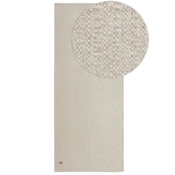 Denna produkten heter Molly, tillverkad av 80% Ull & 20% Bomull material med en vacker Beige färg - SE Mattor