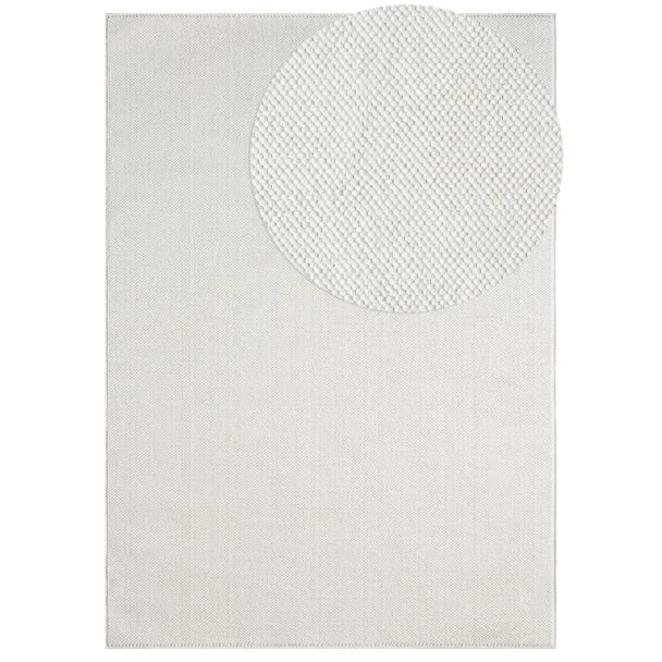 Denna produkten heter Nordic, tillverkad av Polyester material med en vacker Offwhite färg - SE Mattor