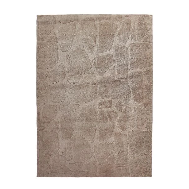 Denna produkten heter Odin, tillverkad av Polyester material med en vacker Taupe färg - SE Mattor