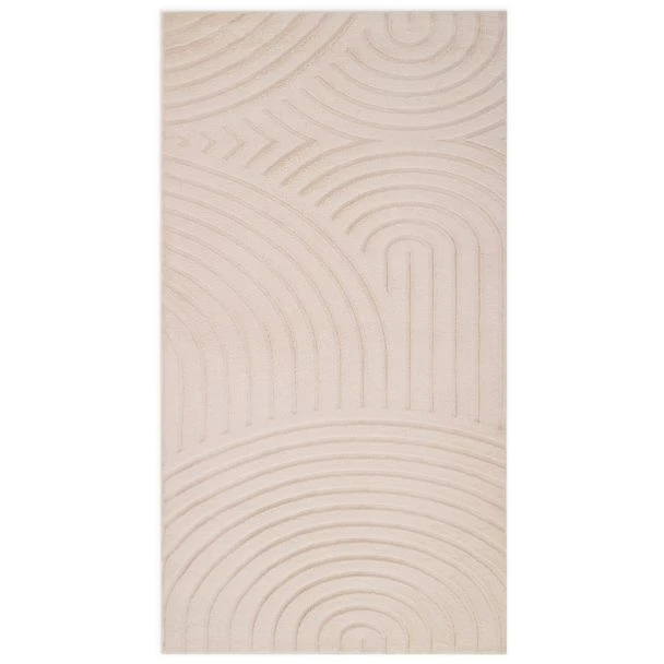 Denna produkten heter Rabbit Bene, tillverkad av Polyester material med en vacker Ljusbeige färg - SE Mattor