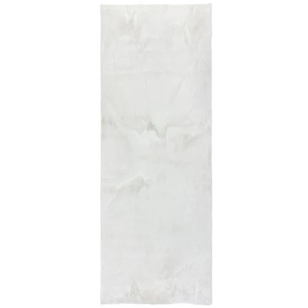 Denna produkten heter Rabbit Eco, tillverkad av Polyester material med en vacker Vit färg - SE Mattor