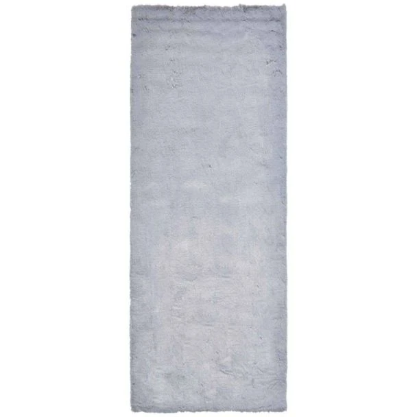 Denna produkten heter Rabbit Fur, tillverkad av Polyester material med en vacker Silver färg - SE Mattor