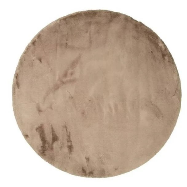 Denna produkten heter Rabbit Fur, tillverkad av Polyester material med en vacker Taupe färg - SE Mattor