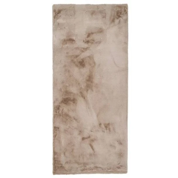 Denna produkten heter Rabbit Fur, tillverkad av Polyester material med en vacker Taupe färg - SE Mattor