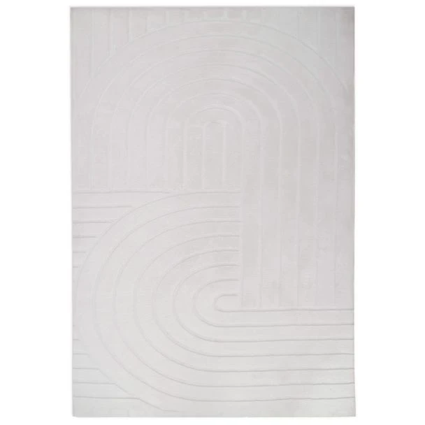 Denna produkten heter Rabbit Peak, tillverkad av Polyester material med en vacker Offwhite färg - SE Mattor