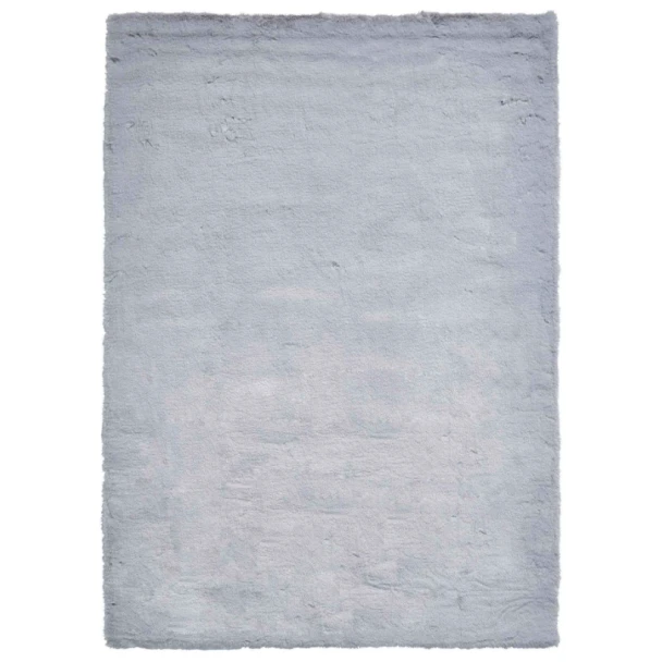Denna produkten heter Rabbit Fur, tillverkad av Polyester material med en vacker Silver färg - SE Mattor