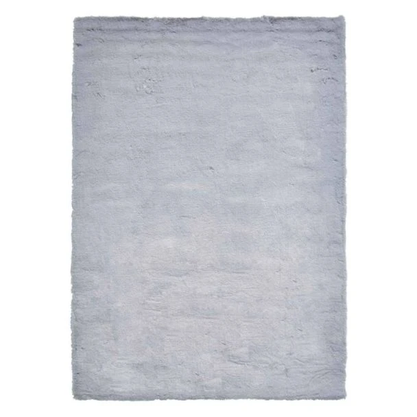 Denna produkten heter Rabbit Fur, tillverkad av Polyester material med en vacker Silver färg - SE Mattor