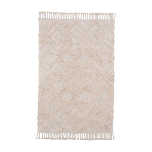 Denna produkten heter Rio, tillverkad av Bomull material med en vacker Beige färg - SE Mattor