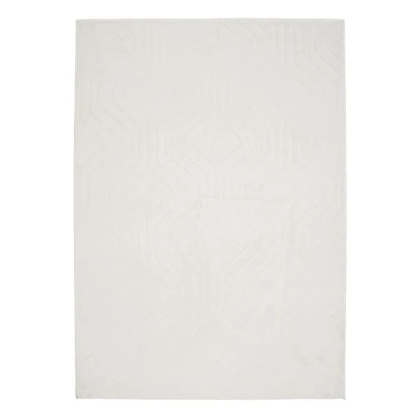 Denna produkten heter Mira, tillverkad av Polyester material med en vacker Offwhite färg - SE Mattor