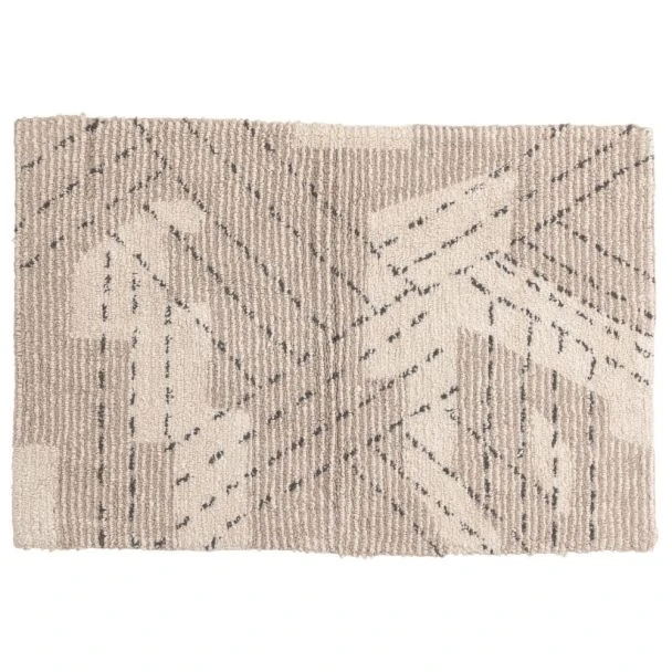 Silea Beige Badrumsmatta