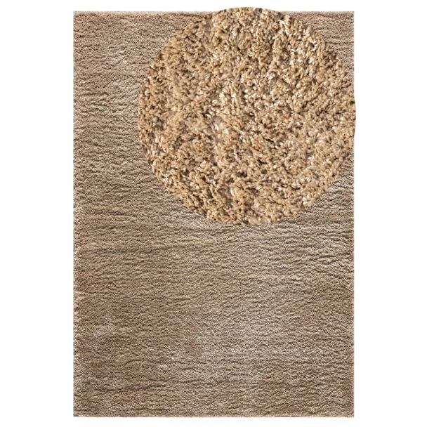 Denna produkten heter Softy, tillverkad av Polypropylen material med en vacker Mörkbeige färg - SE Mattor
