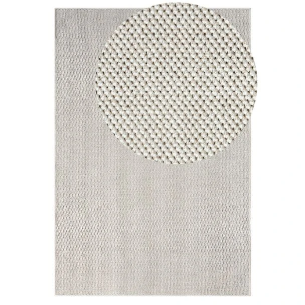 Denna produkten heter Tokyo, tillverkad av Polypropylen material med en vacker Offwhite färg - SE Mattor