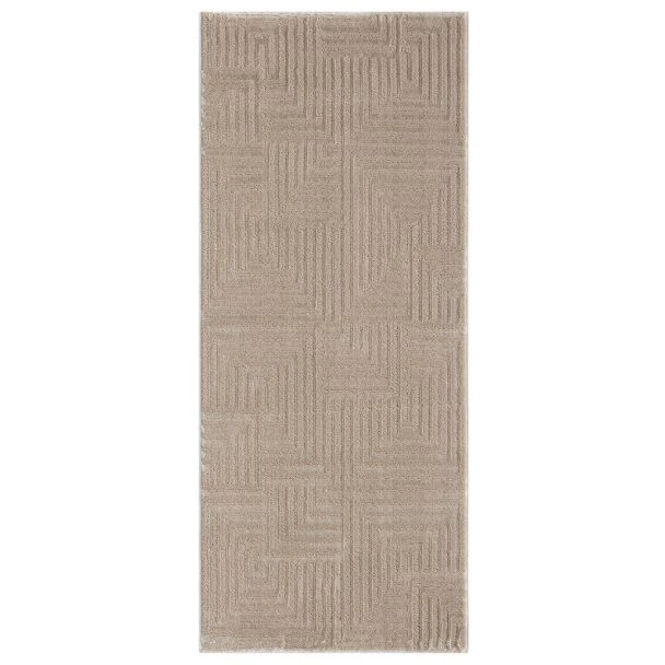 Denna produkten heter Twisty Lea, tillverkad av Polyester & Polypropylen material med en vacker Mörkbeige färg - SE Mattor