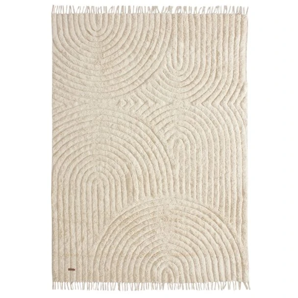 Denna produkten heter Wilma Bene, tillverkad av Bomull material med en vacker Beige färg - SE Mattor