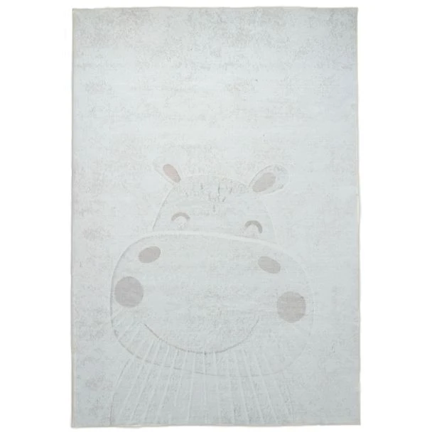 Denna produkten heter Zappy Hippo, tillverkad av Polyester material med en vacker Kräm färg - SE Mattor