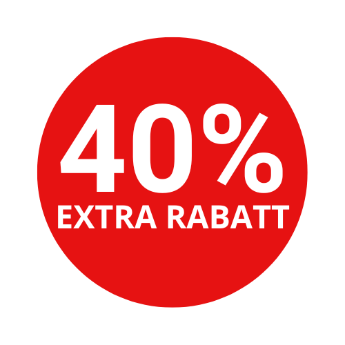 EXTRA RABATT - 40%